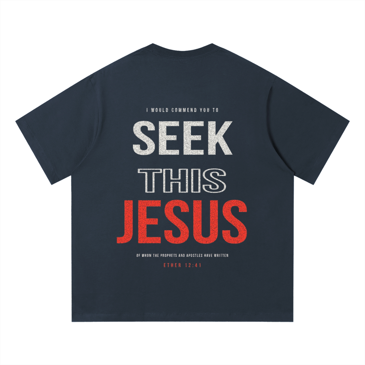 Unisex Quick-Dry Relaxed Fit T-Shirt - Ether 12:41