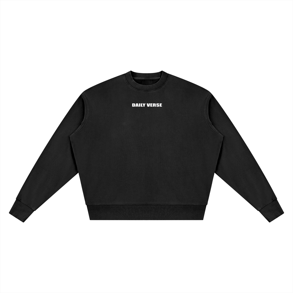 Unisex Vintage Wash Crewneck Sweatshirt - Joshua 1:9