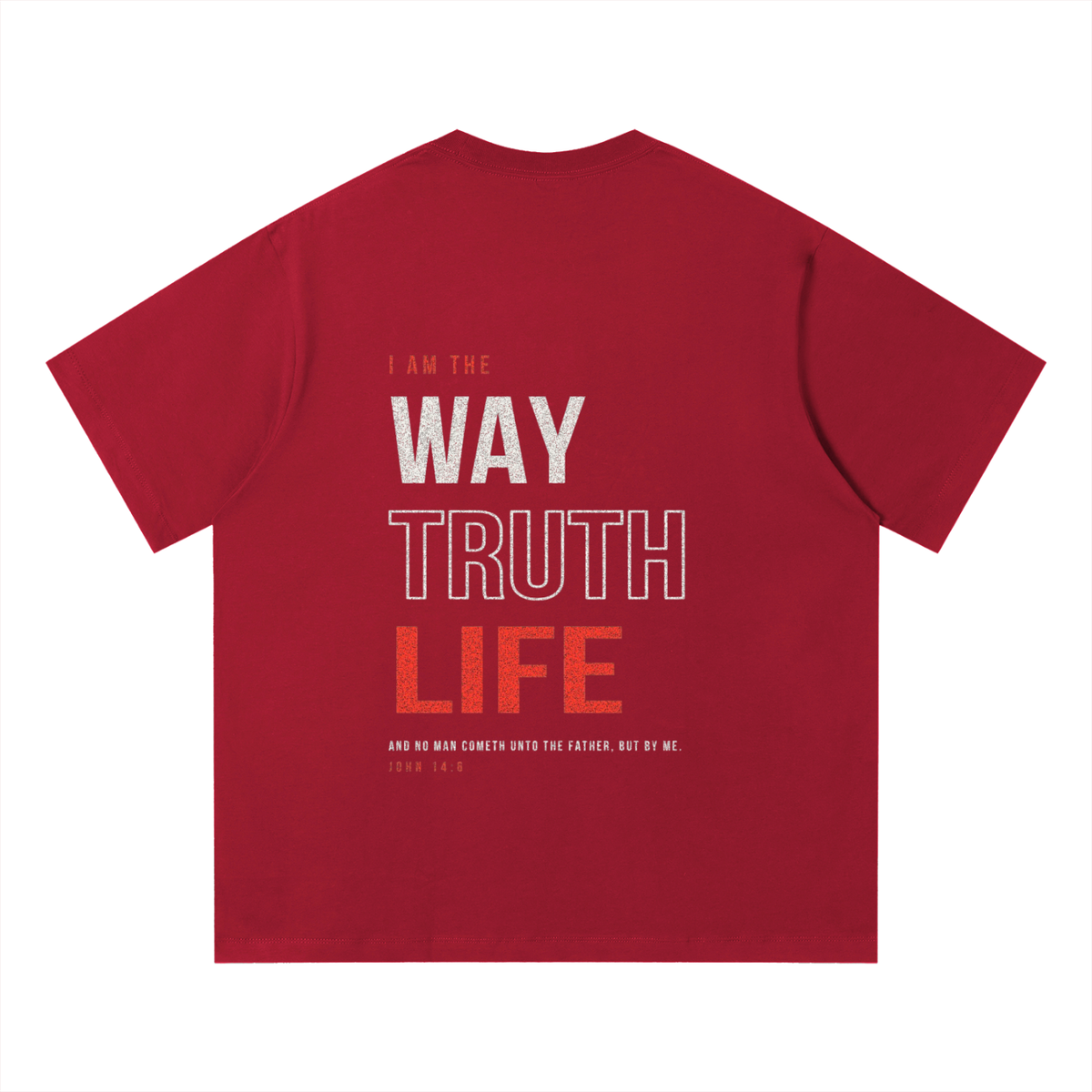 Unisex Quick-Dry Relaxed Fit T-Shirt - John 14:6