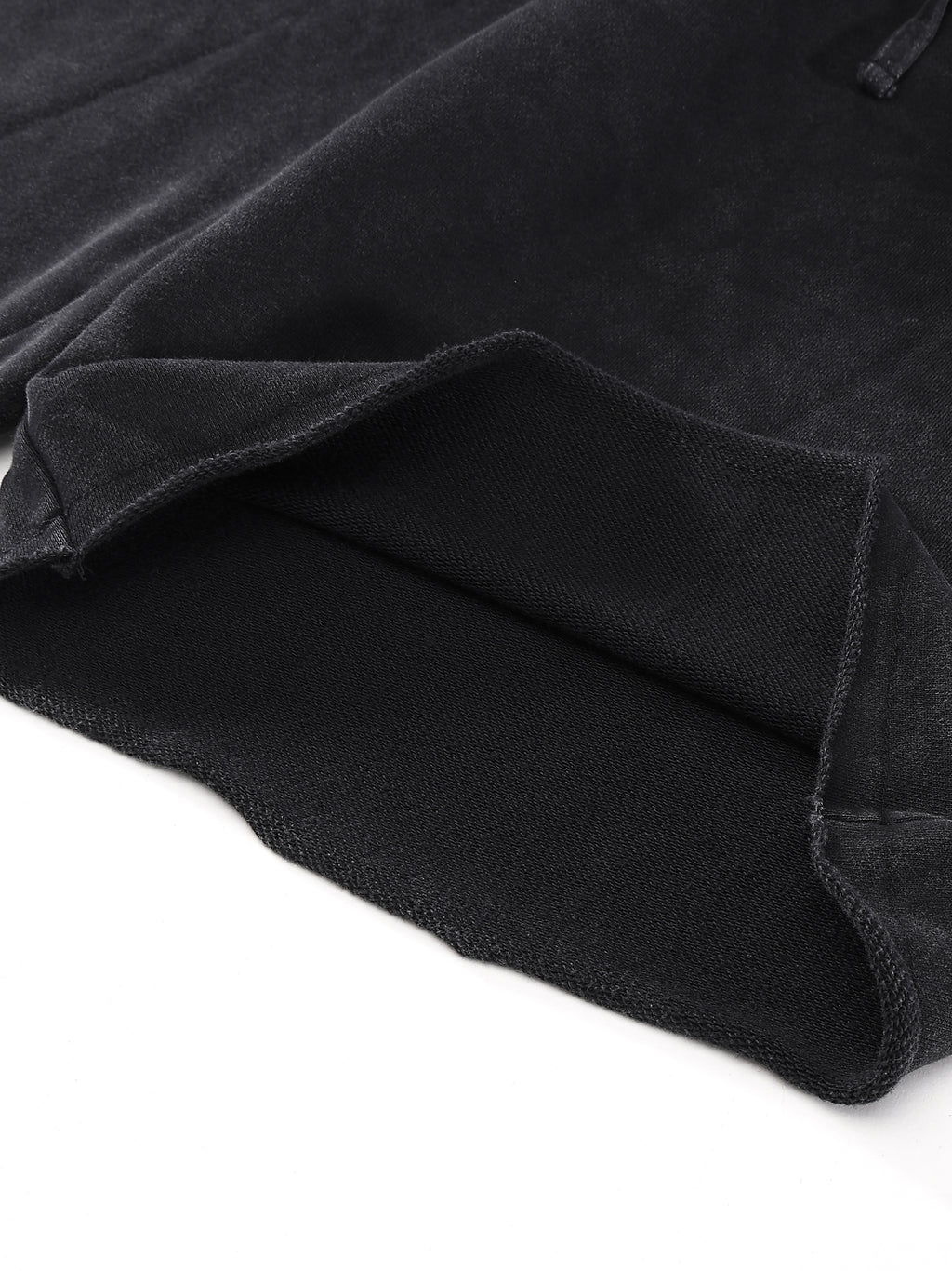 Essential Snow Washed Raw Hem Shorts